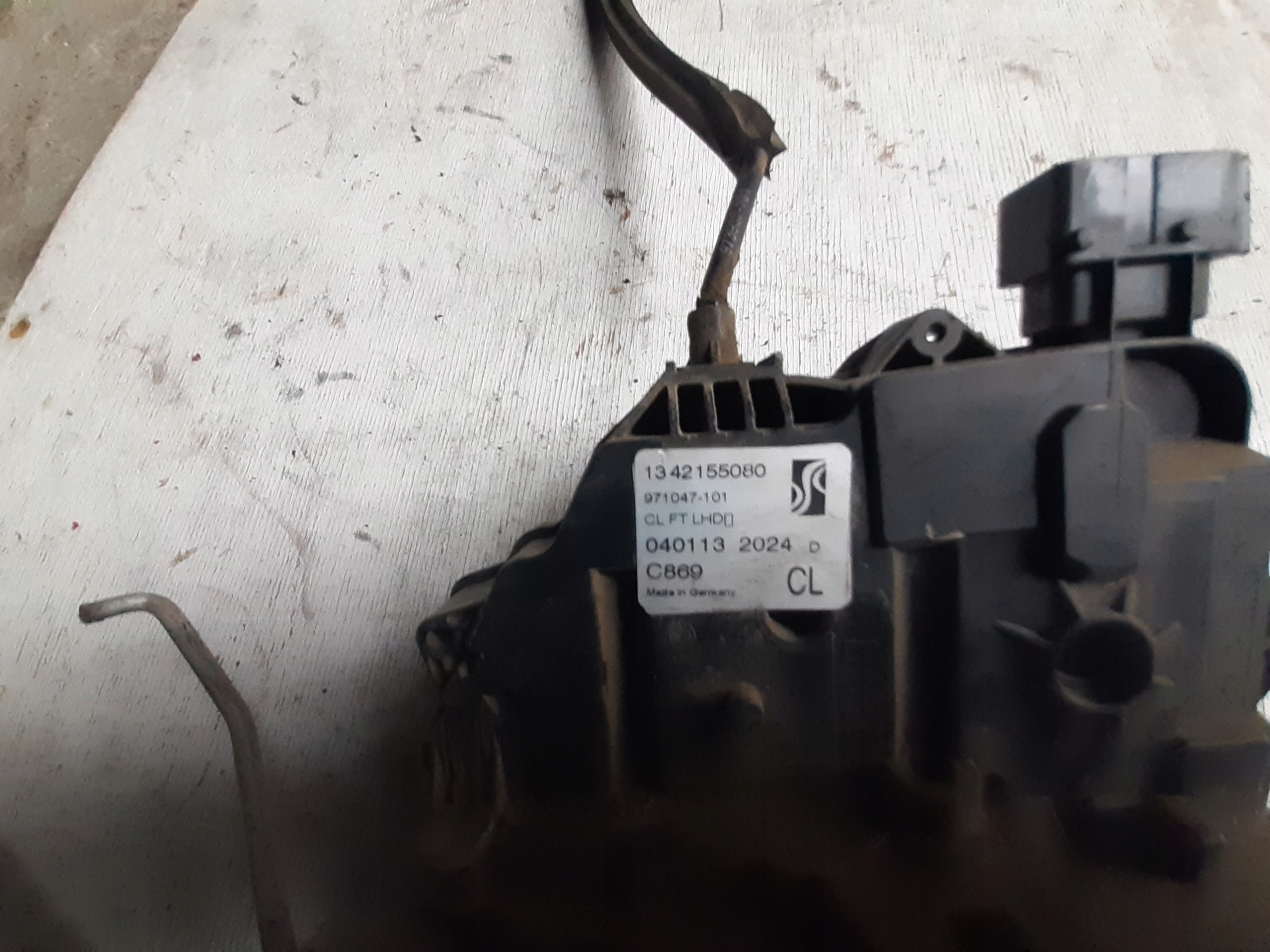 lock door left front JUMPER BOXER DUCATO III 1342155080