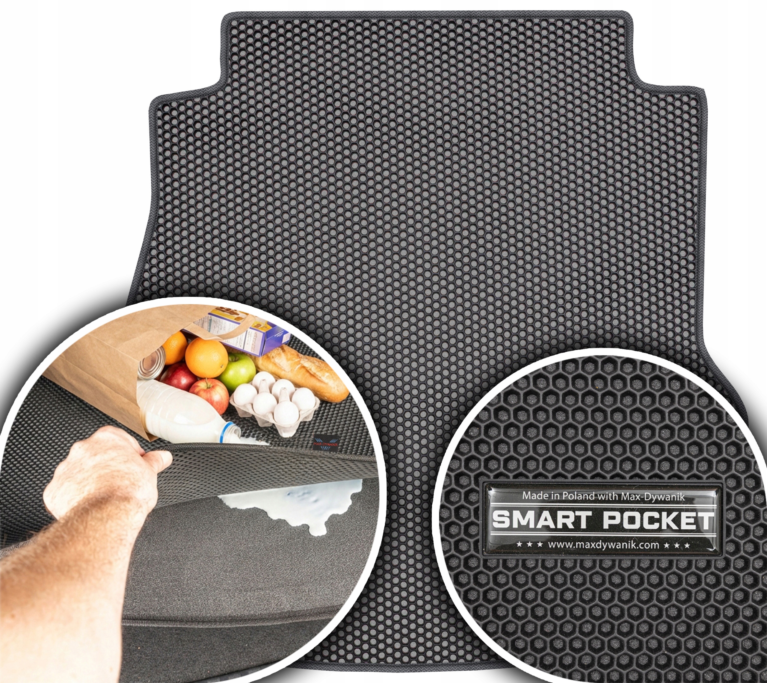 Audi A4 B5 Sedan 1994-2001 Vložka do zavazadlového prostoru Eva Smart Pocket