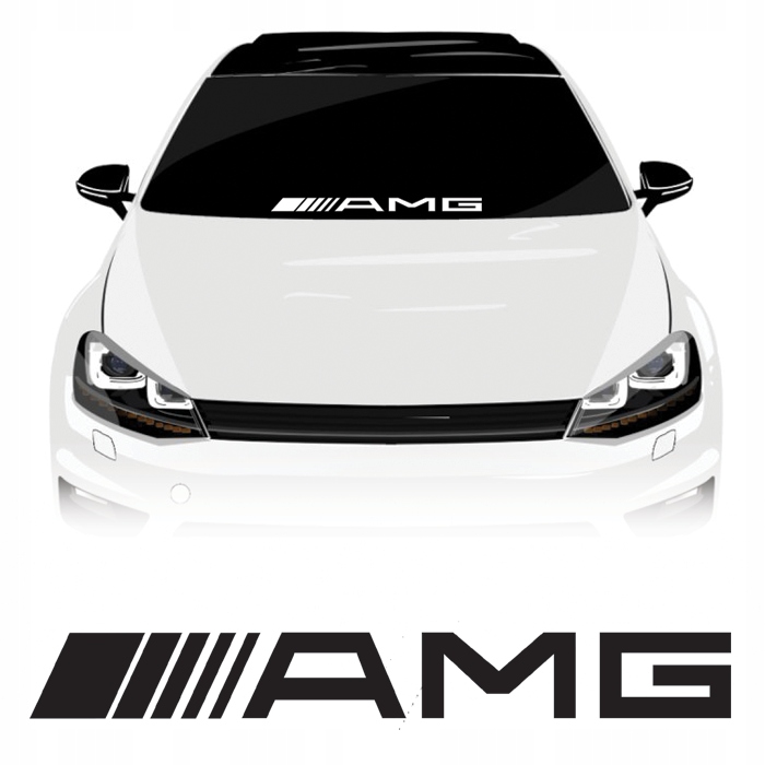 

Mercedes Amg Naklejka na szybę 55 cm