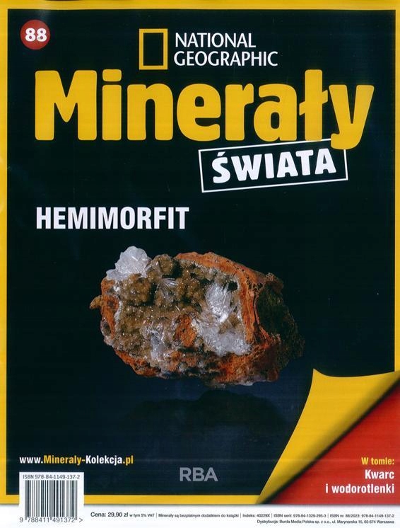 KOL. MINERAŁY ŚWIATA nr 88 - HEMIMORFIT