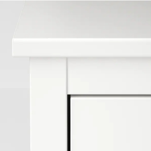 IKEA KOPPANG Komoda, 3 szuflady, biały90x83 cm Marka Ikea