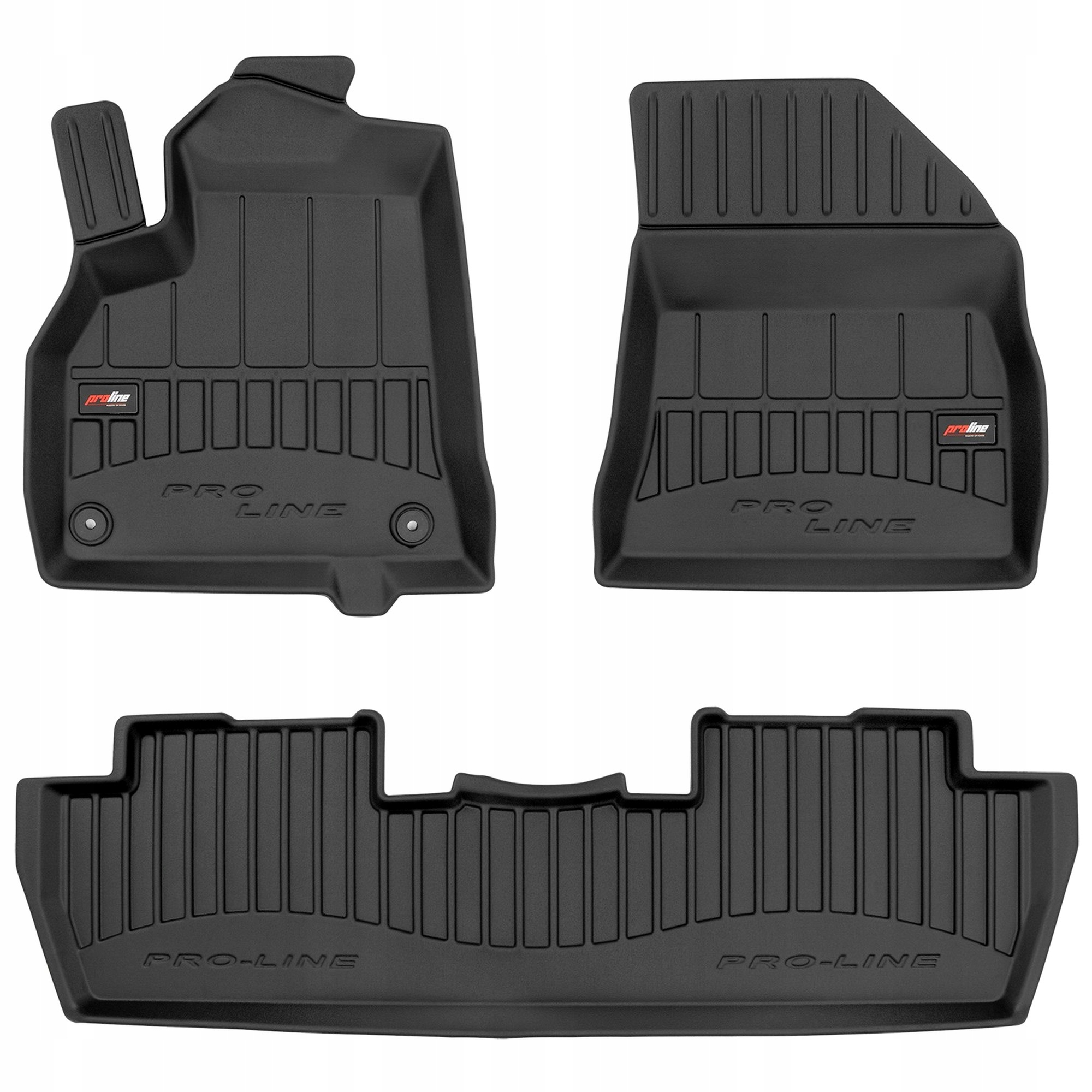 Gumové 3D koberce pro Peugeot 5008 I 2009-2017