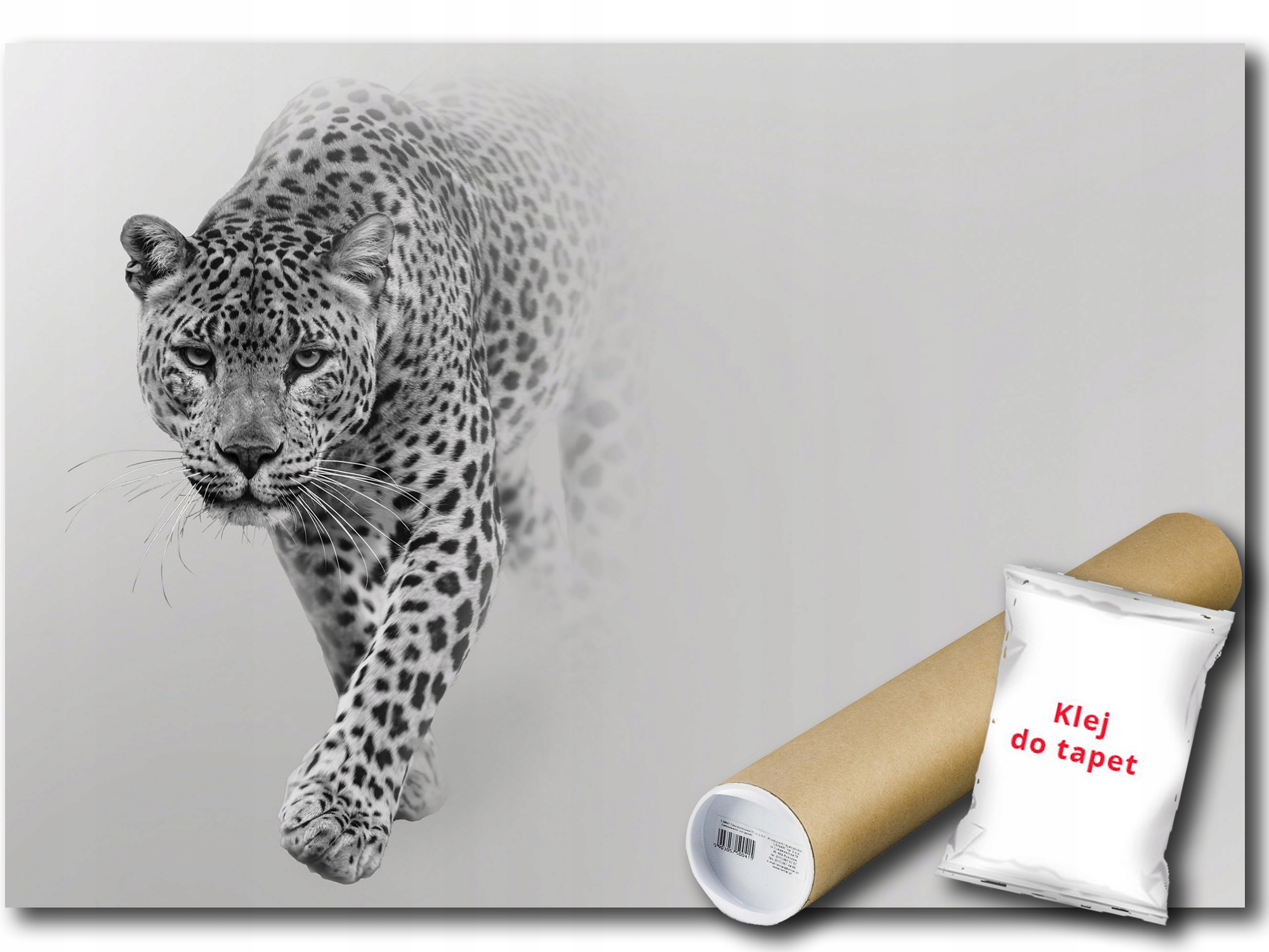 Vinylová Fototapeta Lampart Hmla Mačka 254x184