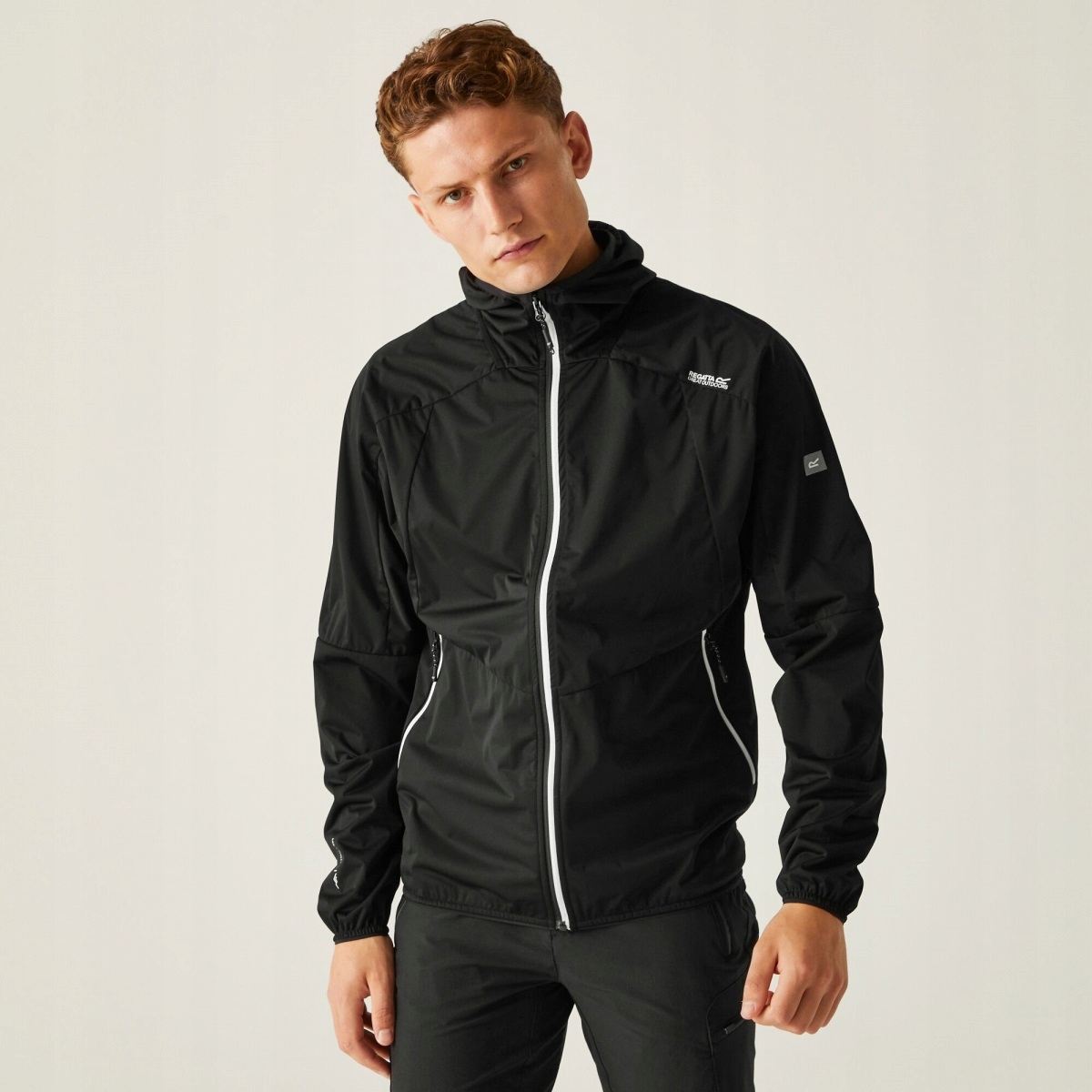 Pánská softshellová bunda Regatta Tarvos VII černá M