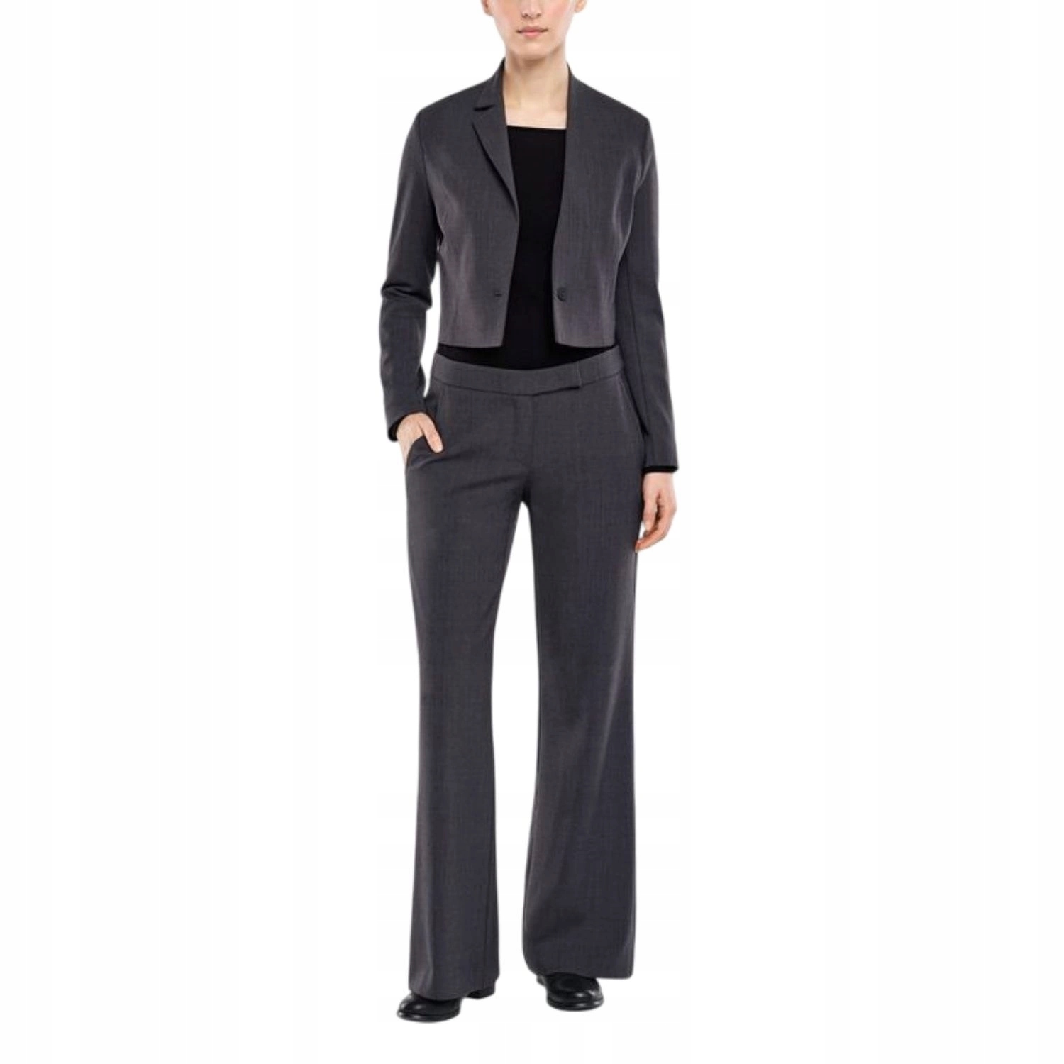 Sako Sarah Pacini šedé, krátké, asymetrické, vel. S