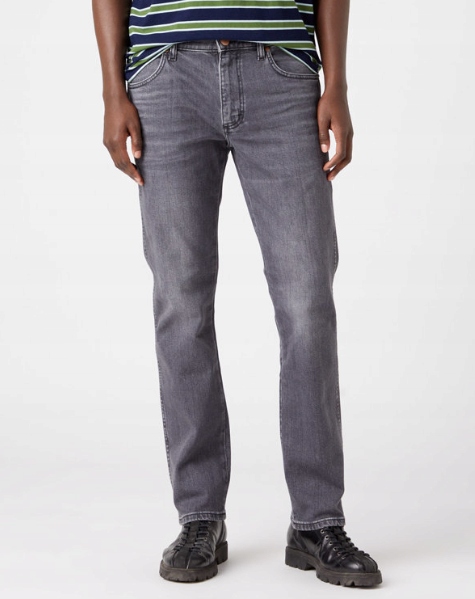 Wrangler Greensboro Pánské Džínové Kalhoty Washed Black W15Q89XVD W31 L34