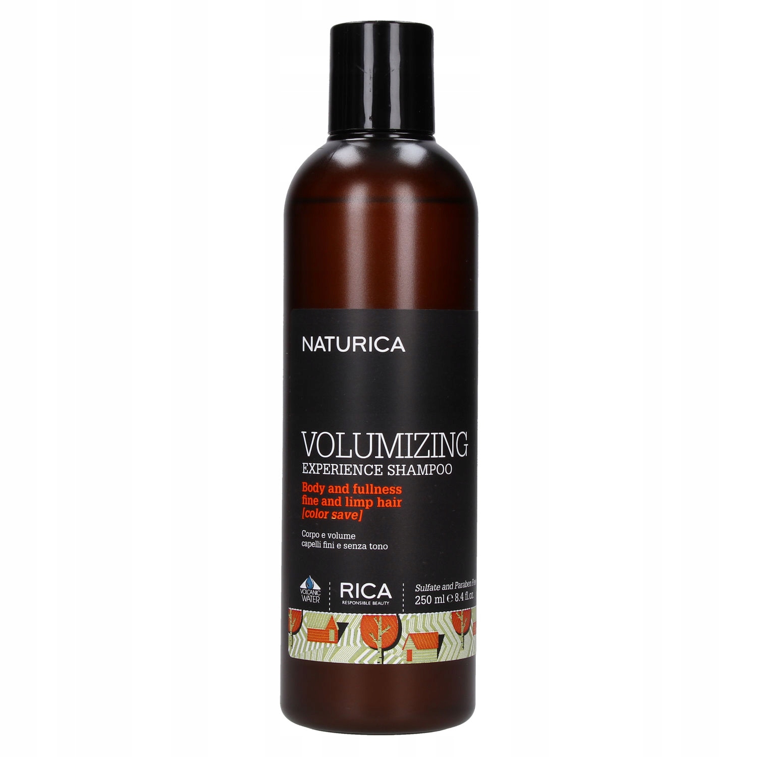 Rica Naturica Volumizing Szampon Rica 250 ml dodatkowa objętość