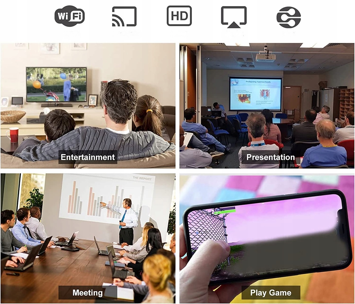 Media Video Streamer WIFI ADAPTER Marka Inna