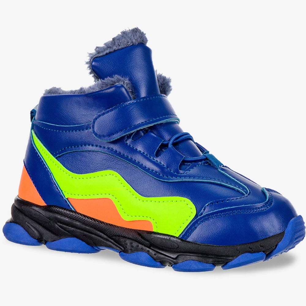 TRZEWIKI BUTY SPORTOWE WYSOKIE CHŁOPIĘCE OCIEPLANE Bohater / Bajka brak