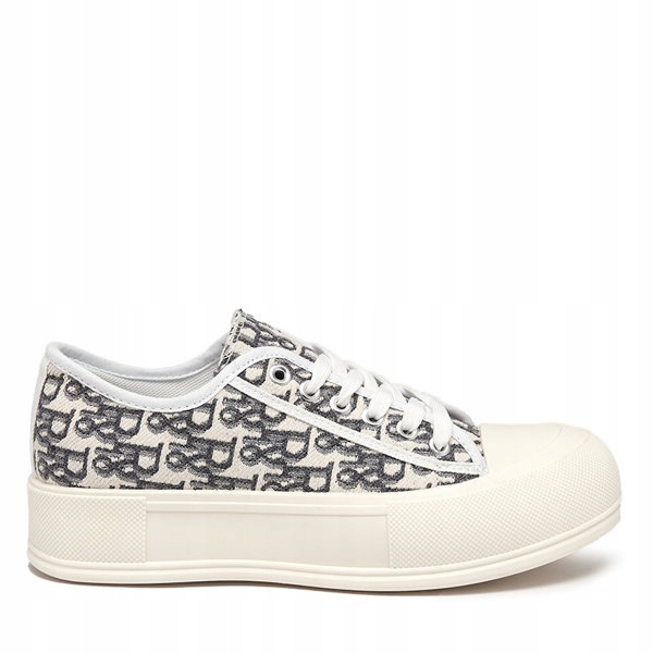 

Białe Damskie Trampki Na Platformie Berika 39