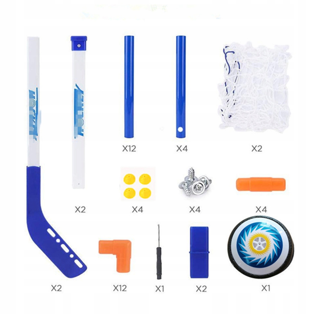 INTERAKTYWNA MINI SKŁADANA BRAMKA DO HOKEJÓW NA PODŁOGACH WEWNĘTRZNYCH Marka bez marki