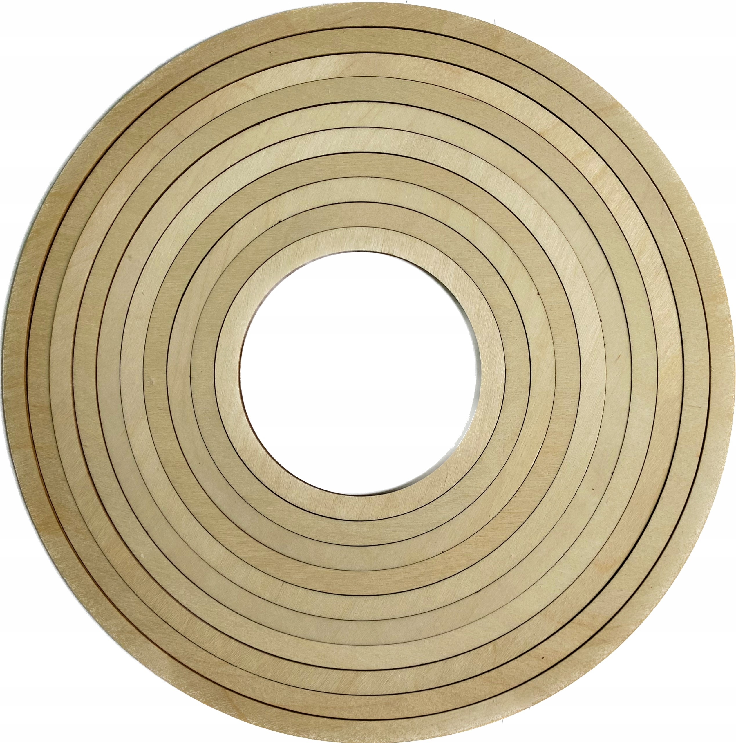 Sada dřevěných ráfků 10 ks Kolo Kruh Eko