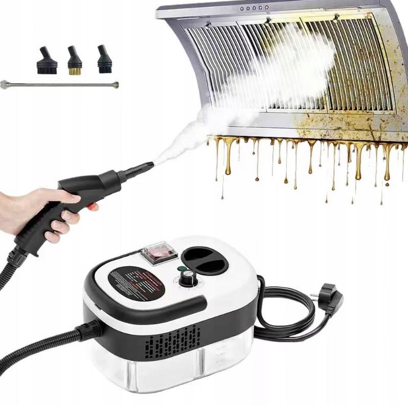 Odkurzacz Parowy 1500W Wysokociśnieniowy Do Czyszczenia Kuchni Podłóg
