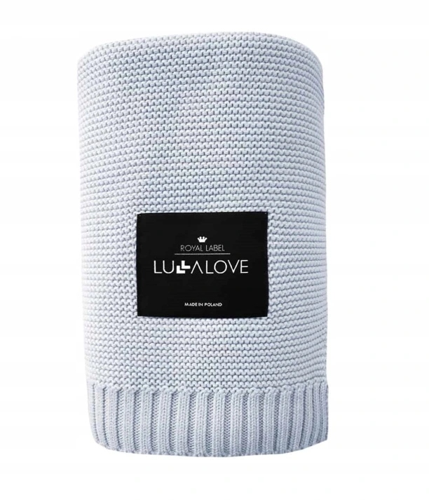 

Bambusowy kocyk Frozen Blue 120x100 cm Lullalove