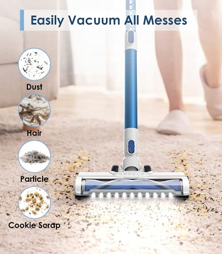 Bezprzewodowy Odkurzacz Pionowy ORFELD VC818 MOCNY Model VC-818