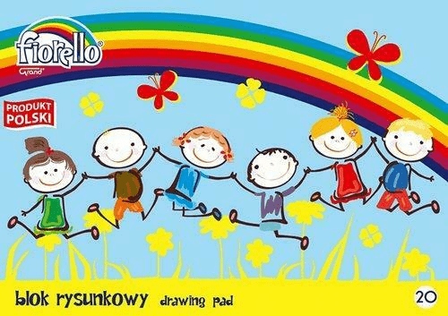 

Blok rysunkowy. A3. 20 kartek. Fiorello.