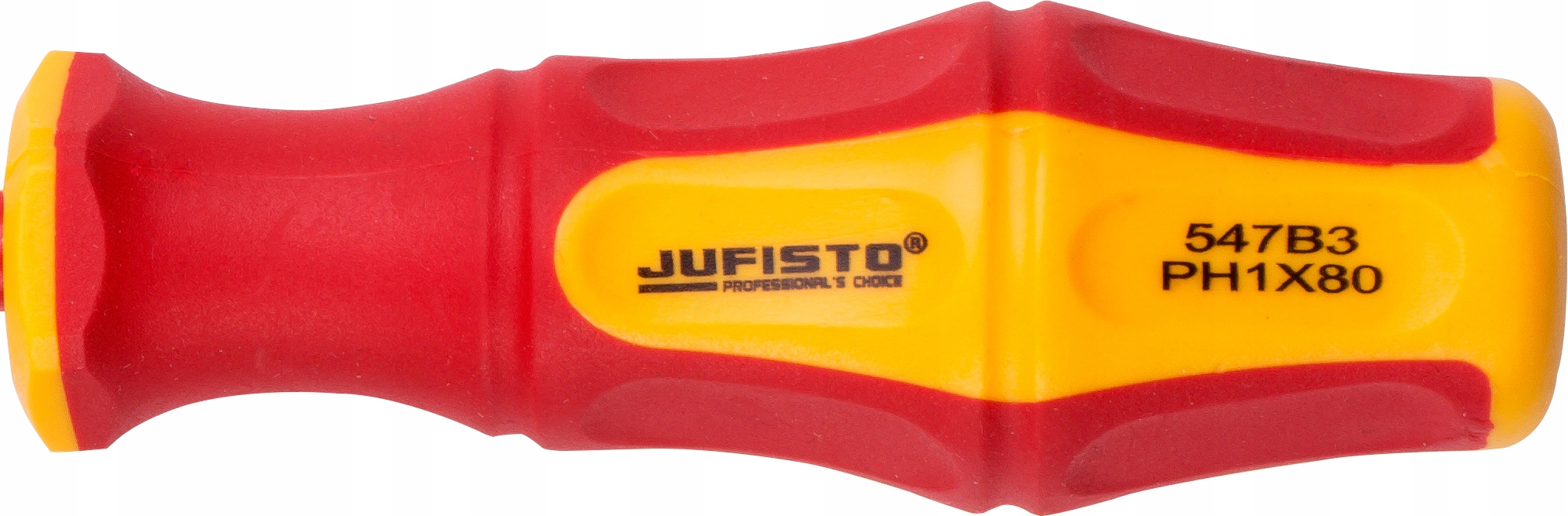 Wkrętak izolowany 1000 V, krzyżowy PH1 x 80 mm Marka Jufisto