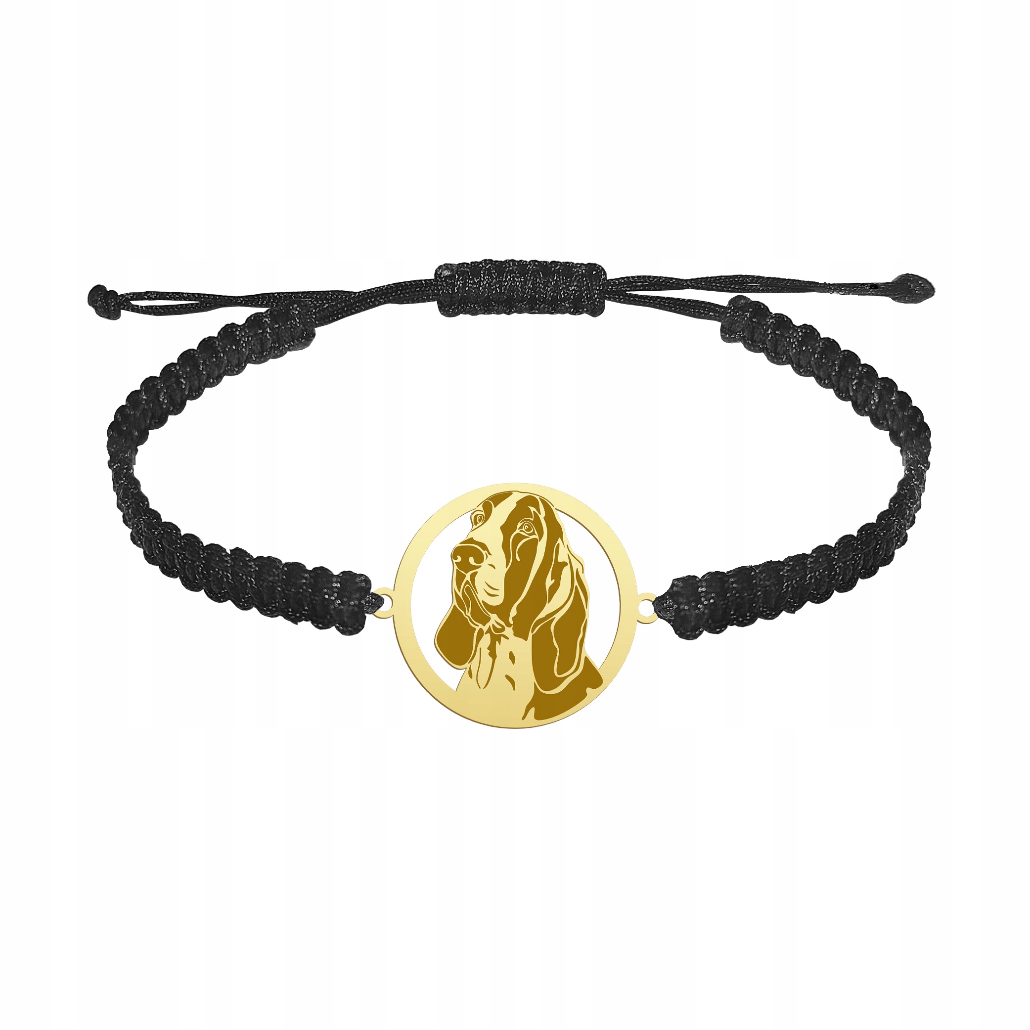 Zlatý náramek z italského krátkosrstého výhonku 925 Makramé Dárek Gravírování