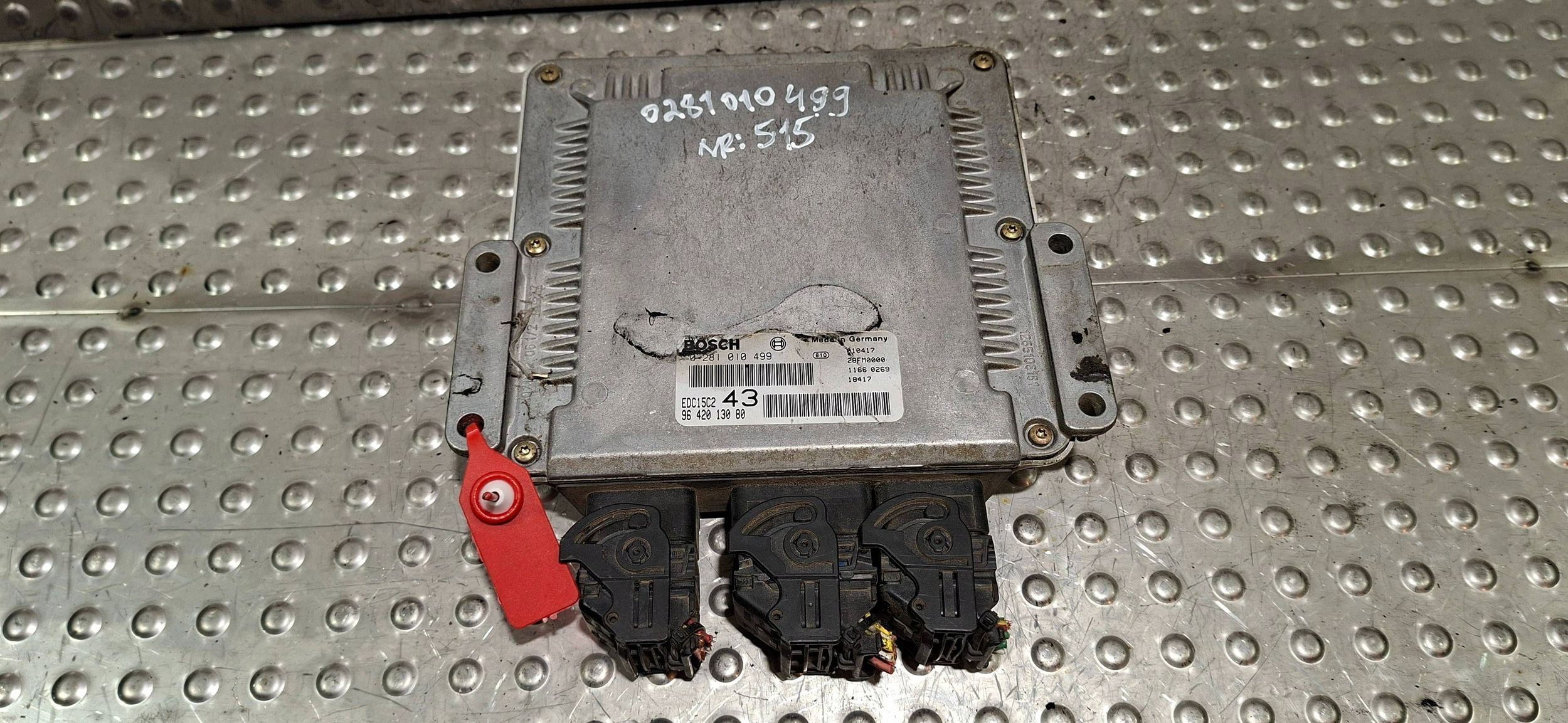 computer 0281010499 9642013080 CITROEN PEUGEOT 2.0 8V HDI