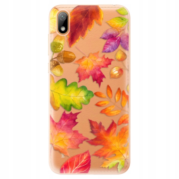 Silikonowe etui iSaprio Autumn Leaves 01 do Huawei Y5 2019