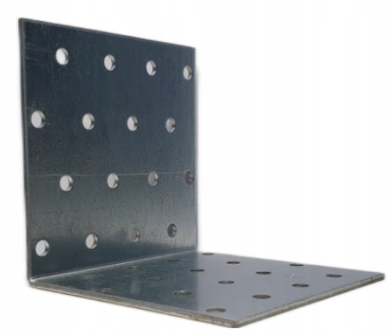 Úhelník Montážní 80x80x80x2mm Spojovací 50 Ks Tesařský Stavební