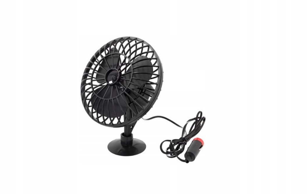 WENTYLATOR SAMOCHODOWY 12V WIATRAK POD ZAPALNICZKĘ Producent inny
