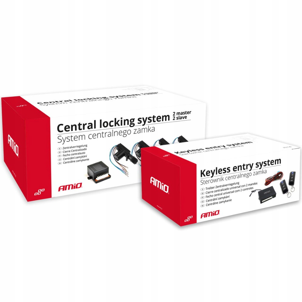 STEROWNIK SYSTEM CENTRALNEGO ZAMKA samochodowego Producent części Amio