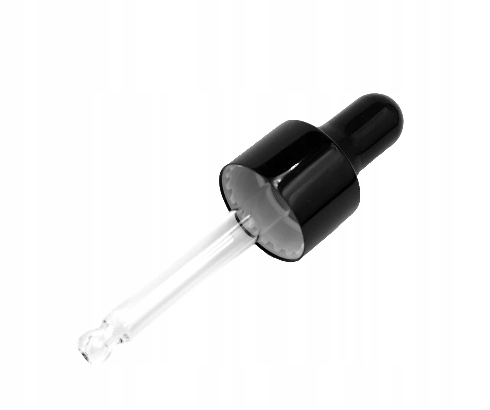 

Zakraplacz szklany pipeta do butelki 10 ml czarna