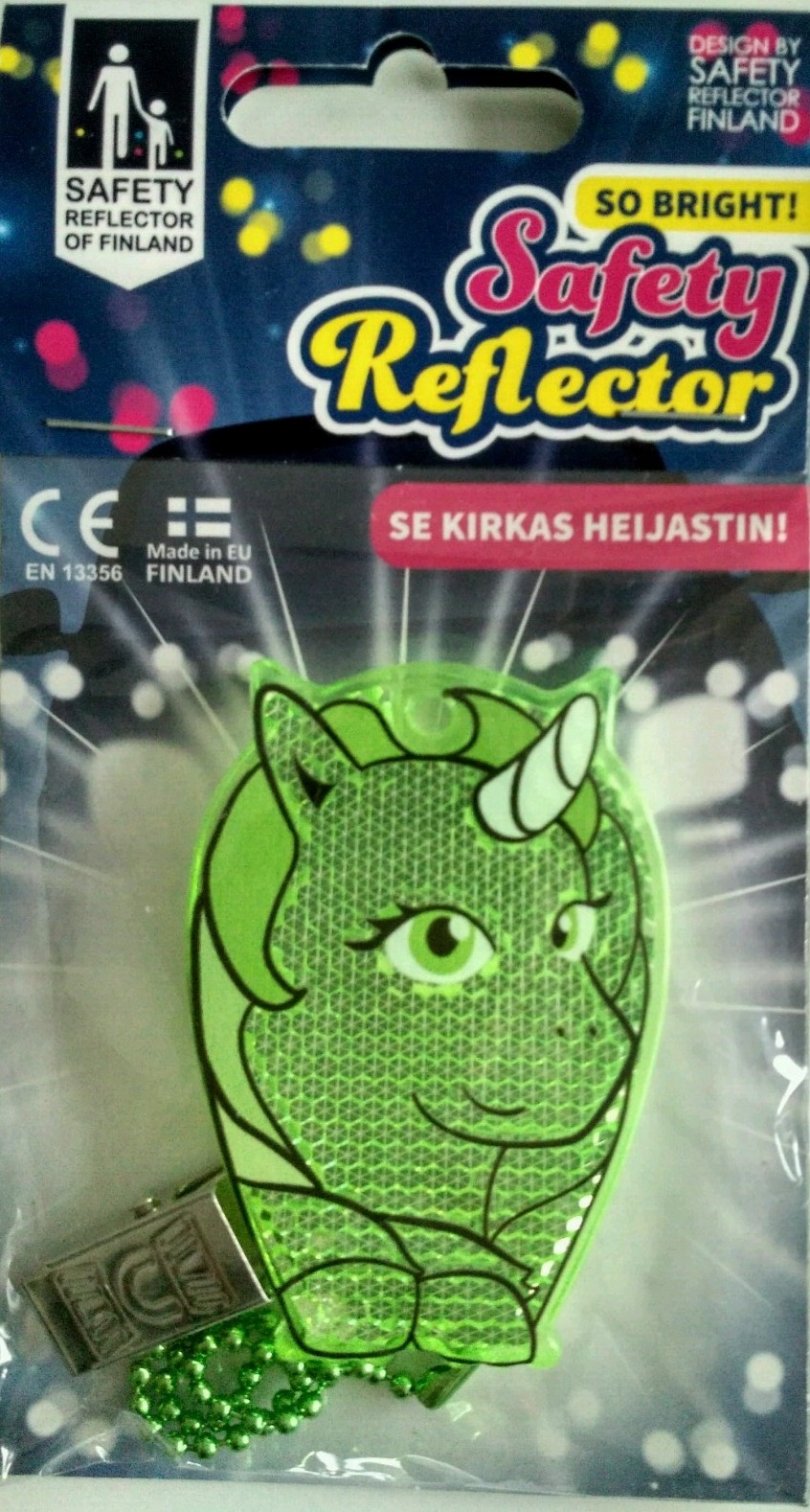 ODBLASKOWA ZAWIESZKA ODBLASK BRELOK JEDNORŻEC UNIC