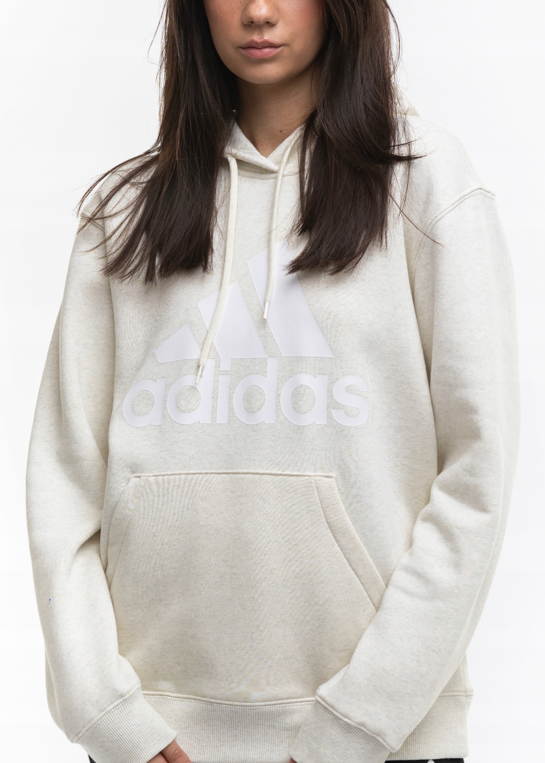 Mikina adidas s kapucí Sportovní tepláková mikina Essentials vel L