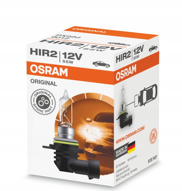 ŻARÓWKA OSRAM HIR2 55W TOYOTA AURIS AVENSIS OPEL