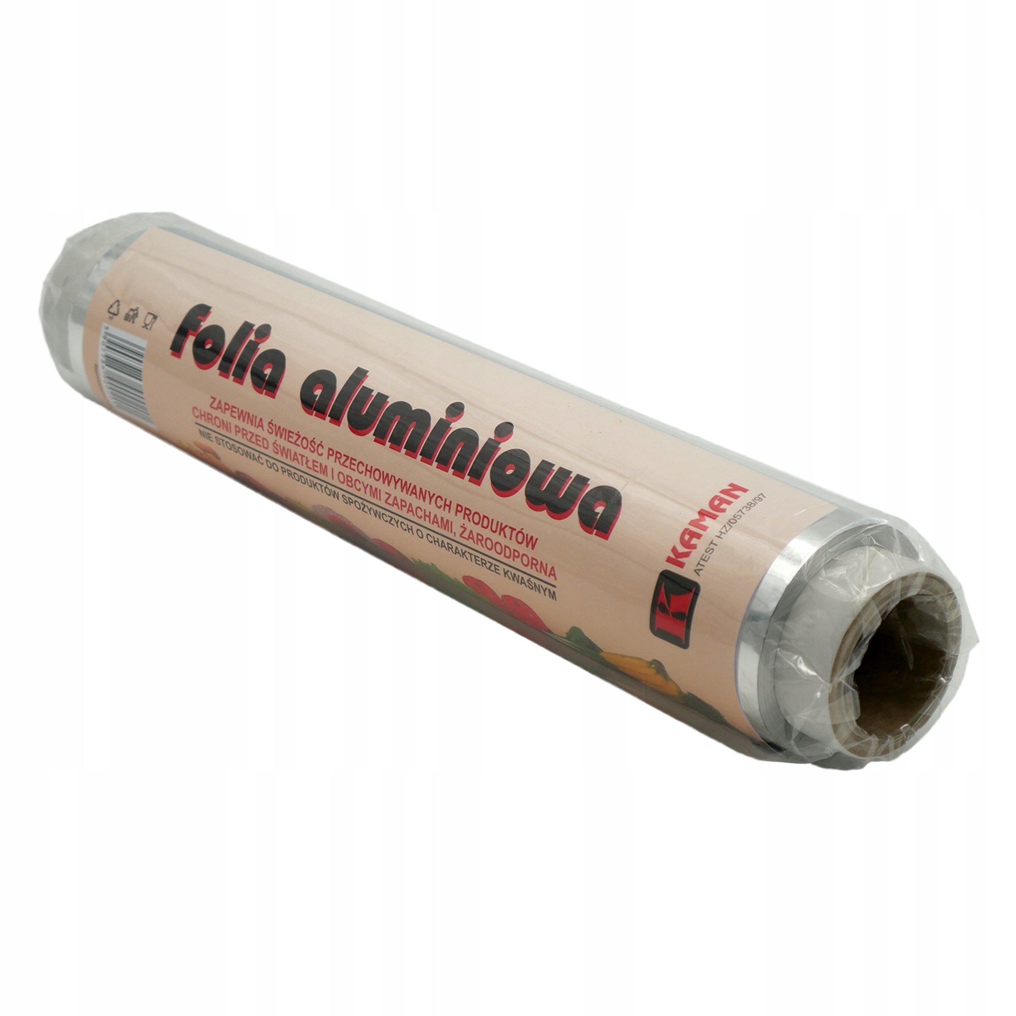 

Folia Aluminiowa folia spożywcza 30cm, 150m 30/150