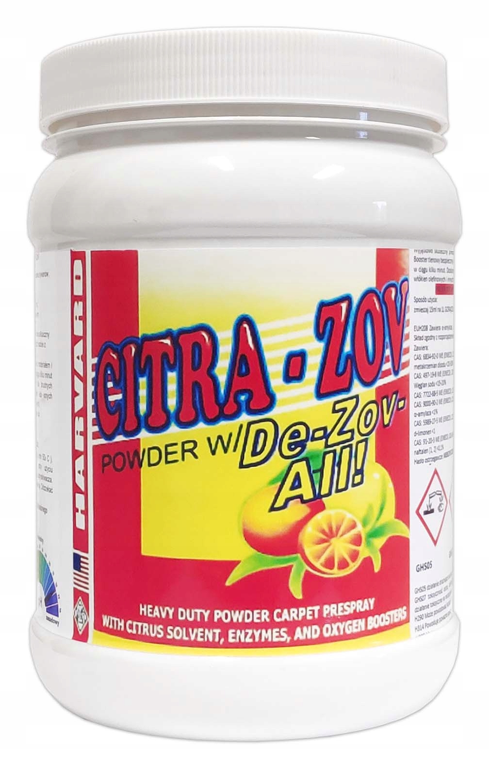 Levně Harvard Citra-Zov CCMTec Triple whammy prespray enzymatický koberec 680 g