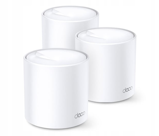 Router TP-Link Deco X60 AX5400 (3-pack) Wi-Fi Mesh, WiFi6, biały v. 4.20