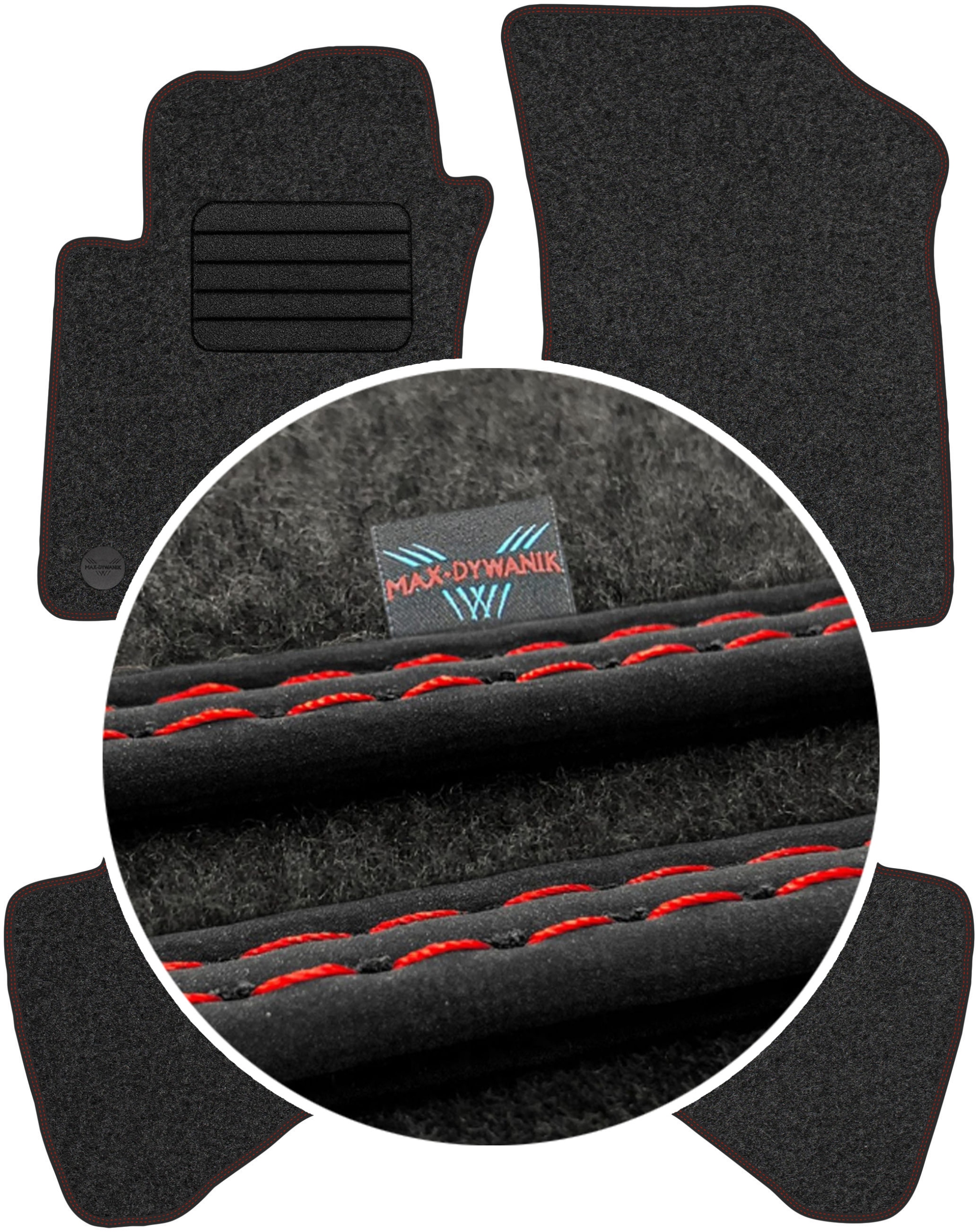 Citroen C1 I 2005-2009 Koberce do auta