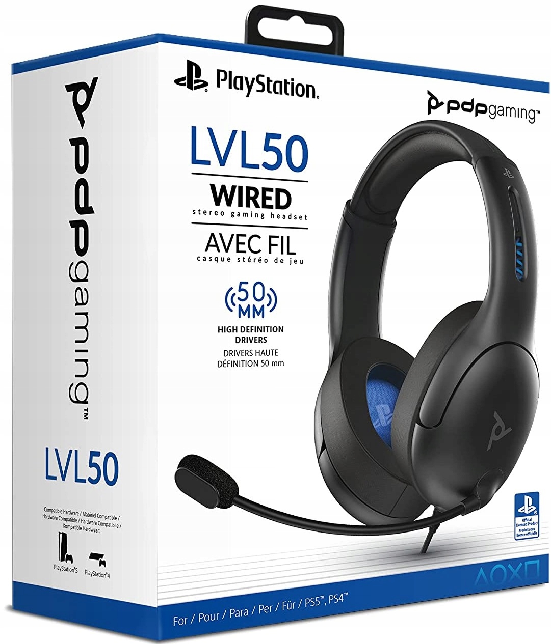 

Pdp Słuchawki przewodowe PS4 LVL50 Sony