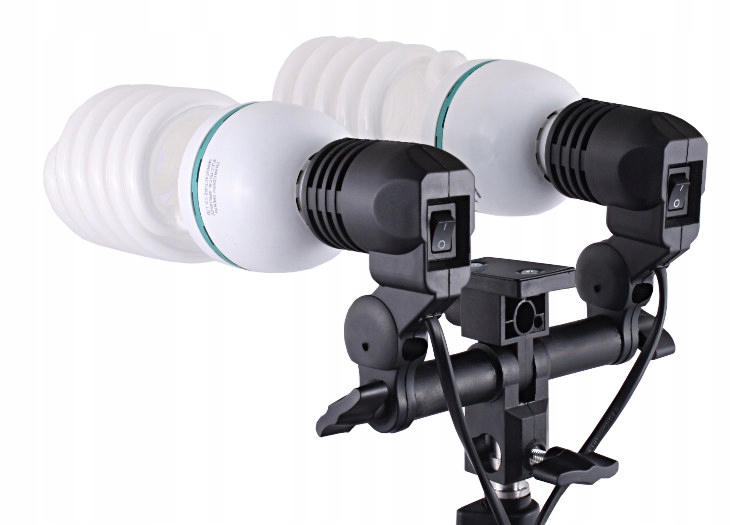 OPRAWKA PODWÓJNA DO ŻARÓWEK E27 PARASOLEK LAMP Model OPR2