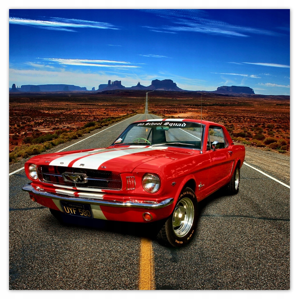 Fototapety z flizeliny 208x208 Ford Mustang