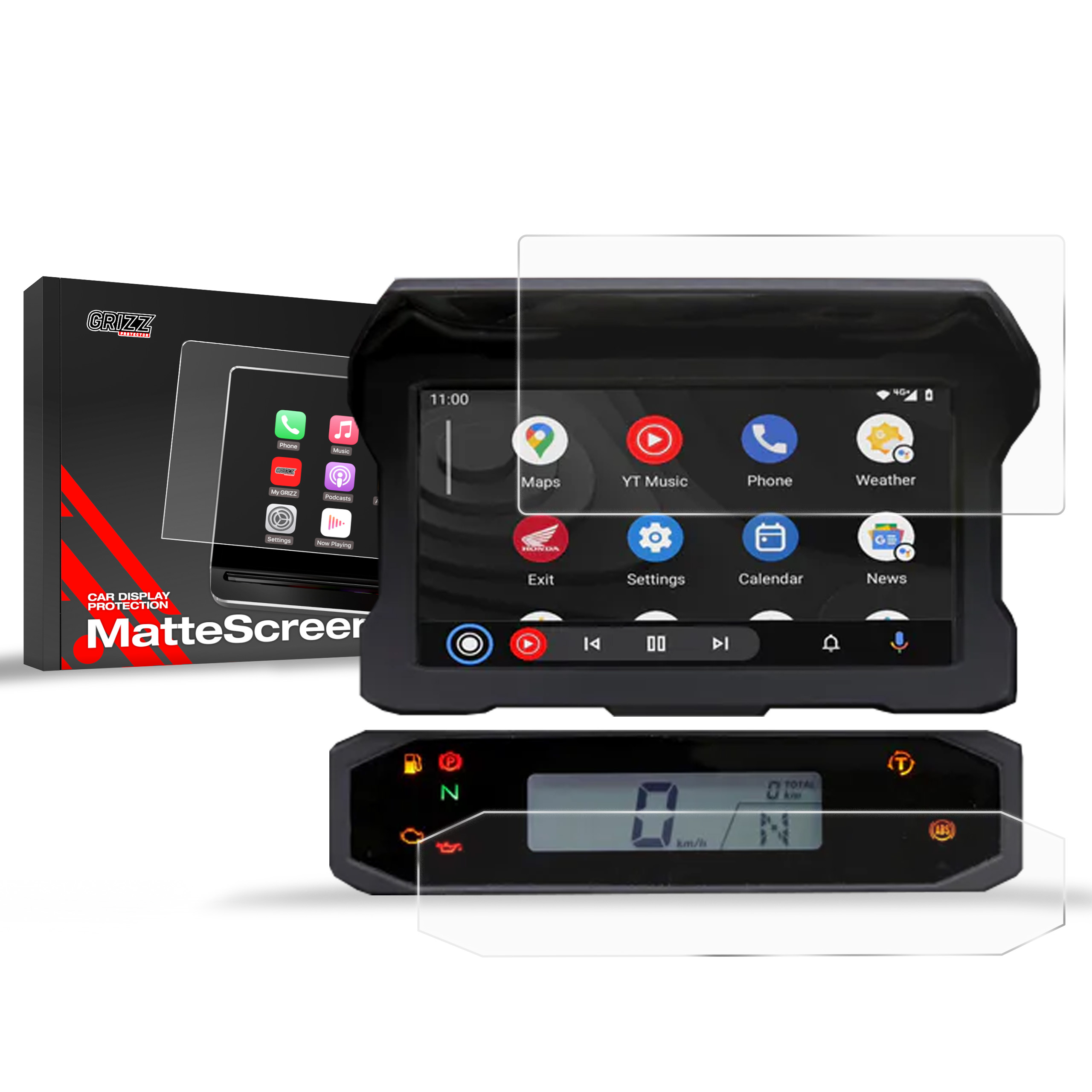 2w1 Folia Antyodciskowa do Honda Crf 1100L Africa Twin 5" (2024-2025)