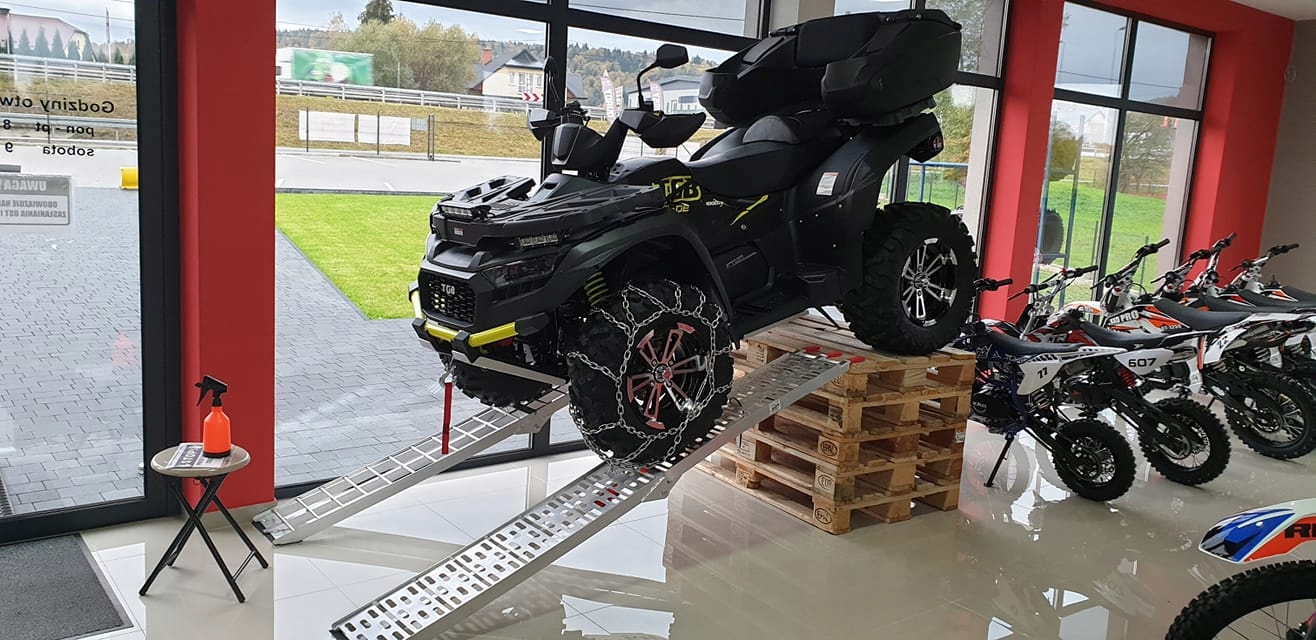 

Najazd Aluminiowy Składany Quad Moto Atv 340KG