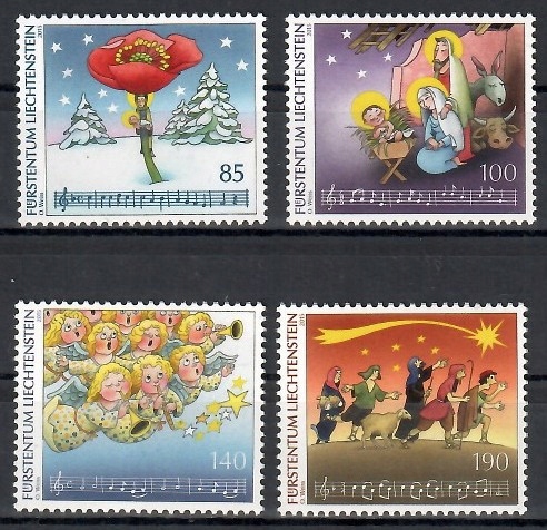 Liechtenstein 2015 Mi 1785-1788 Czyste **