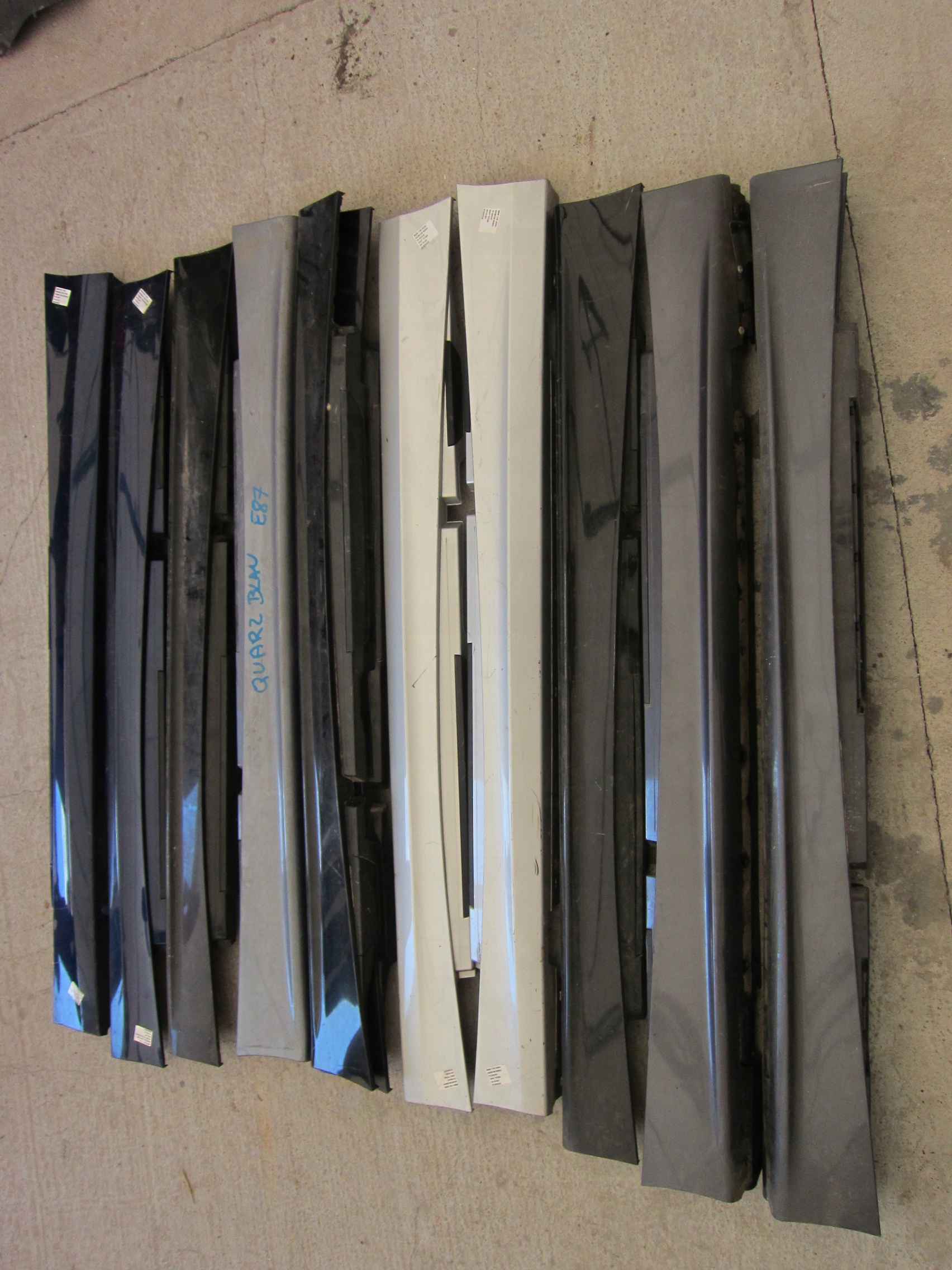 BMW E87 NAKŁADKA PROGOWA LEWA PRAWA LISTWA PRÓG