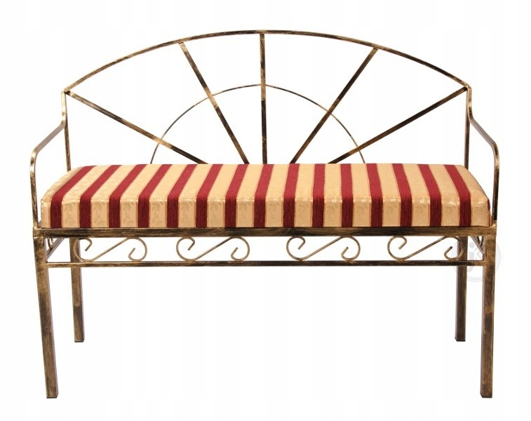 ŁAWKA METALOWA SIEDZISKO Z OPARCIEM - 109CM KOLORY EAN (GTIN) 5903154922479