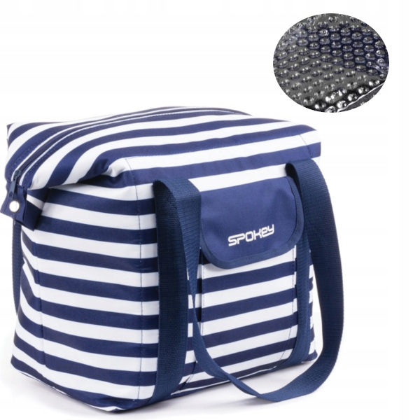 Torba plażowa termiczna z EKO materiałów 28L 52x20x40 cm SPOKEY SAN REMO Liczba komór 1
