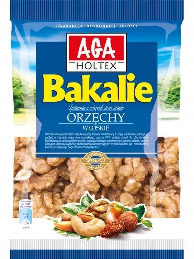 5 x Aga Holtex Vlašské ořechy 100 g Sušené Plody A Ořechy