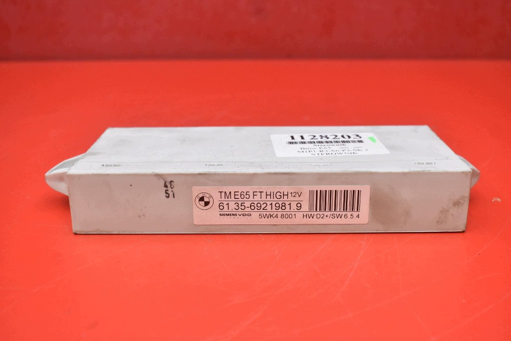 control unit module door left front 6921981 BMW E65 01-05