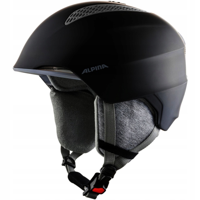 Juniorská lyžařská přilba Alpina Grand Jr Black S 51-54 cm