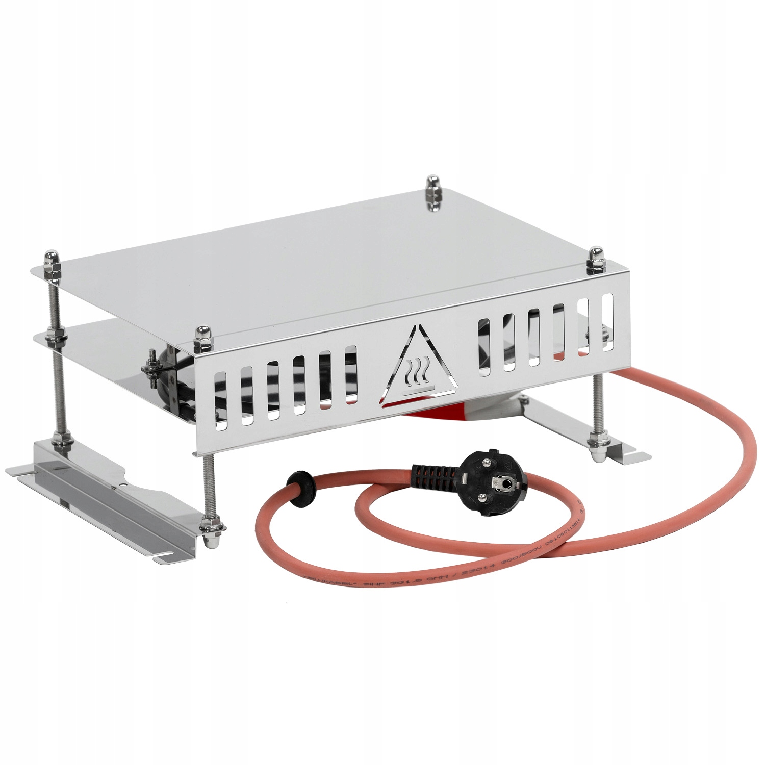 Nerezový elektrický deflektor s ohrievačom 2 kW Standard