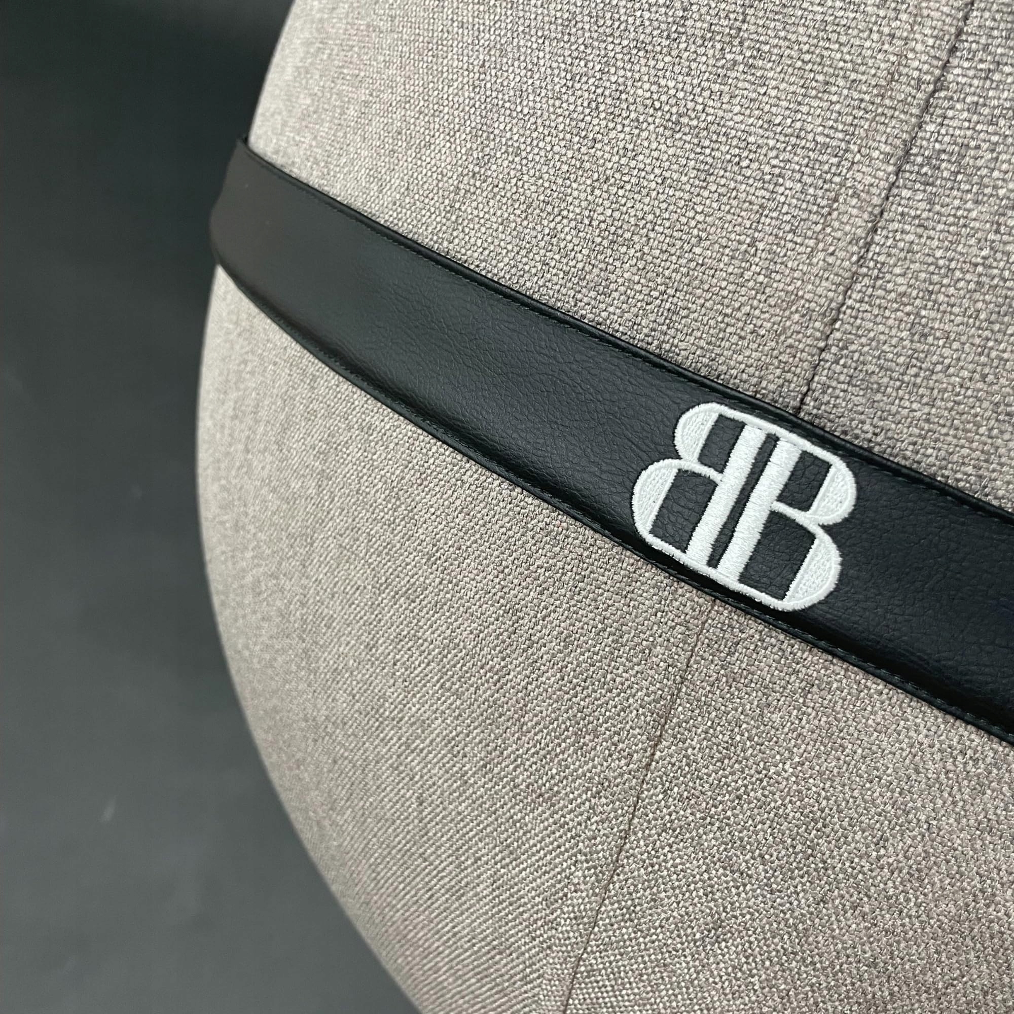 BLISS BALL Ergonomiczna Piłka Do Siedzenia Joga Antypoślizgowa Szara — miniatura 7