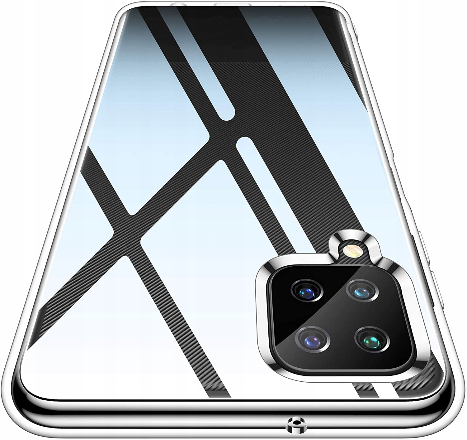 

Etui Premium Clear Case Do Samsung A12 Szkło 9H
